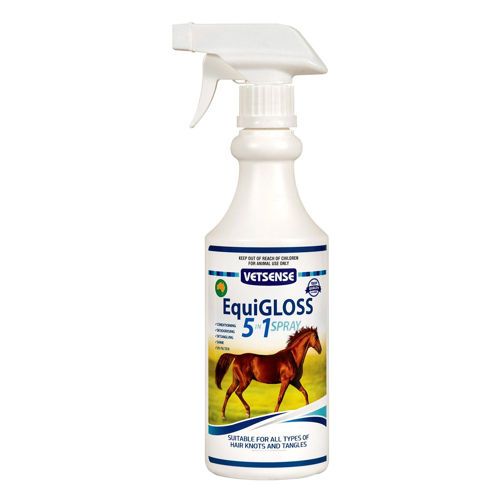 Vetsense Equigloss 5-in-1 Spray for Horses