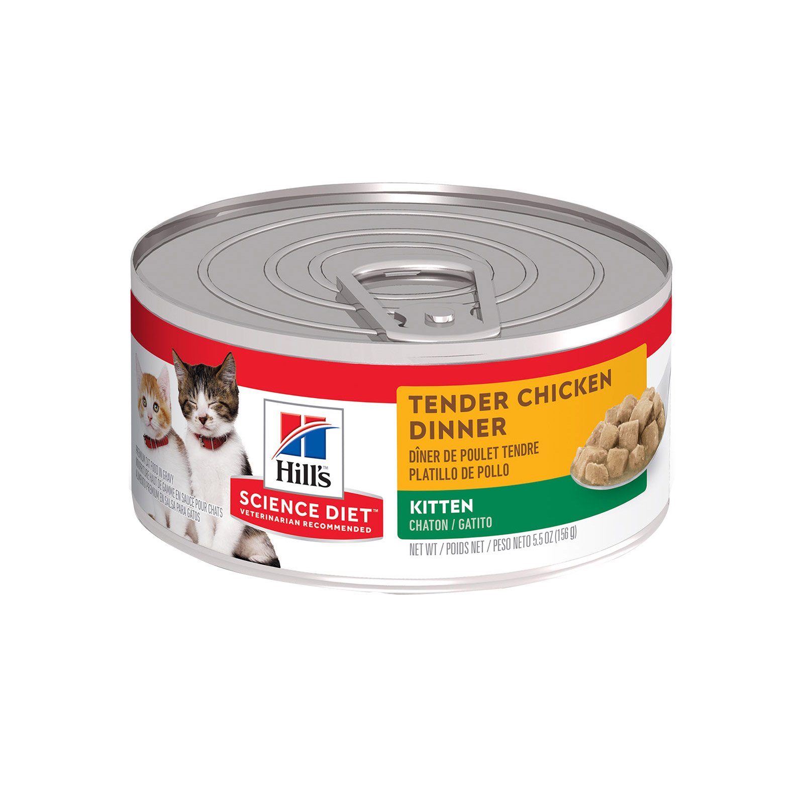 Hill's Science Diet Kitten Tender Chicken Dinner Canned Wet Cat Food