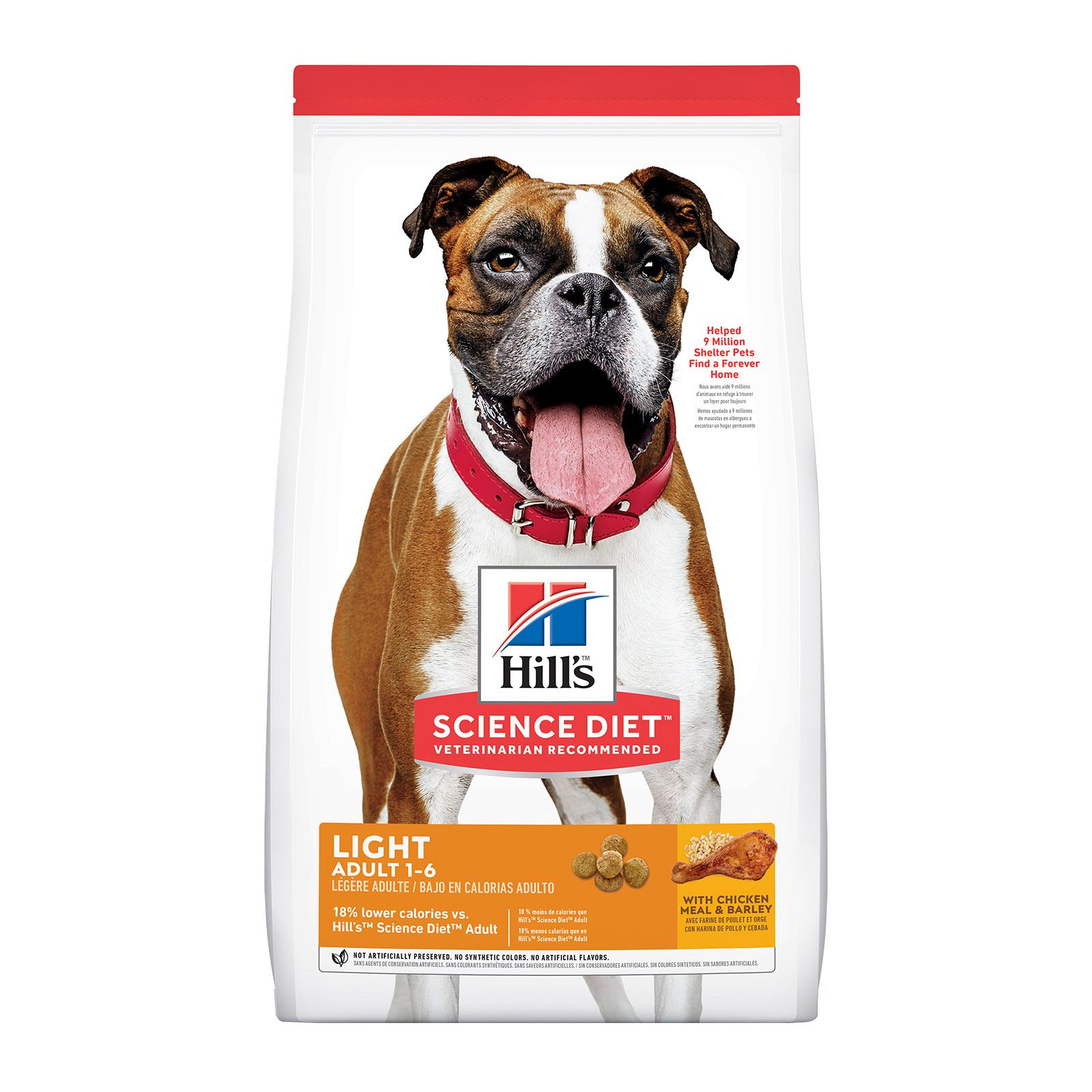 Hill's Science Diet Adult Light with Chicken Meal & Barley Dry Dog Food