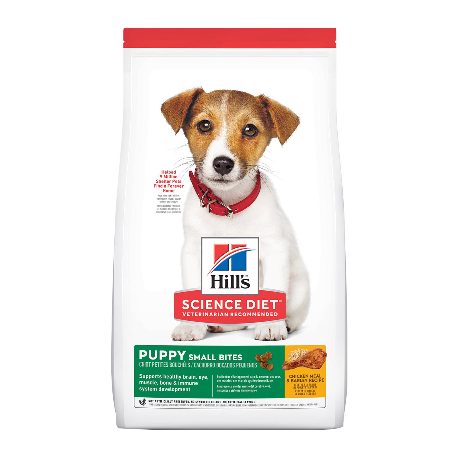 Hill's Science Diet Puppy Small Bites Chicken & Barley Dry Dog Food 