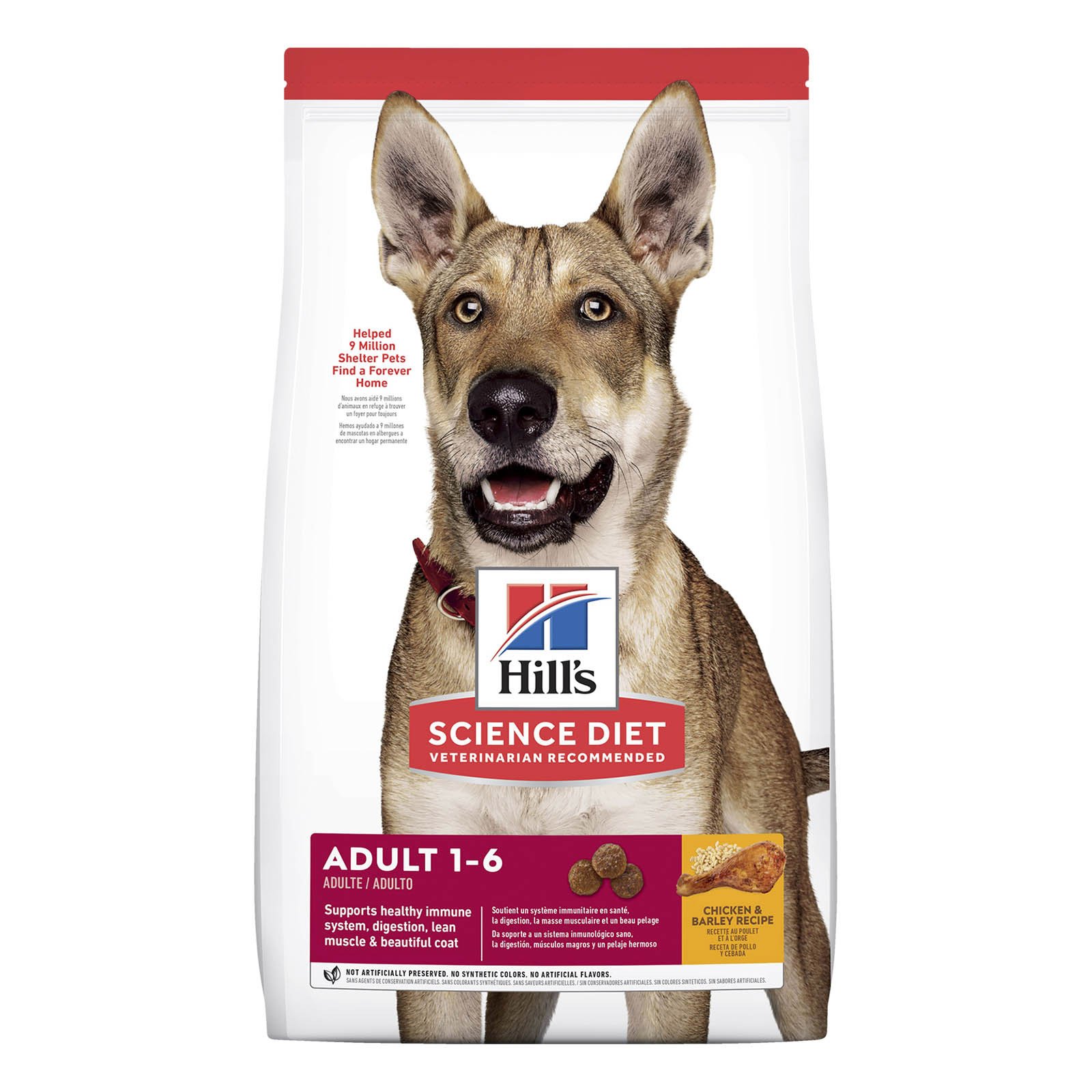 Hill's Science Diet Adult Chicken & Barley Dry Dog Food