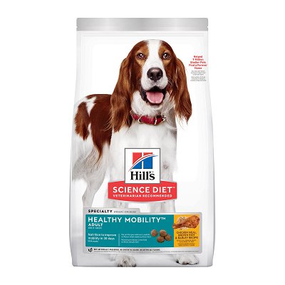 Hill's Science Diet Adult Healthy Mobility Chicken, Rice & Barley Dry Dog Food   12 Kg