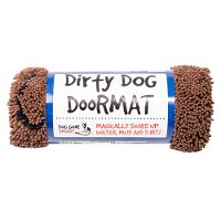 DGS Dirty Dog Doormat Mocha Brown