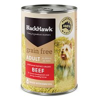 Black Hawk Grain Free Beef Adult Dog Canned Wet Food 400 gm