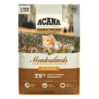 Acana Meadowlands Grain-Free Chicken & Turkey Dry Cat Food