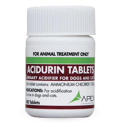 Acidurin Tablets Urinary Acidifier