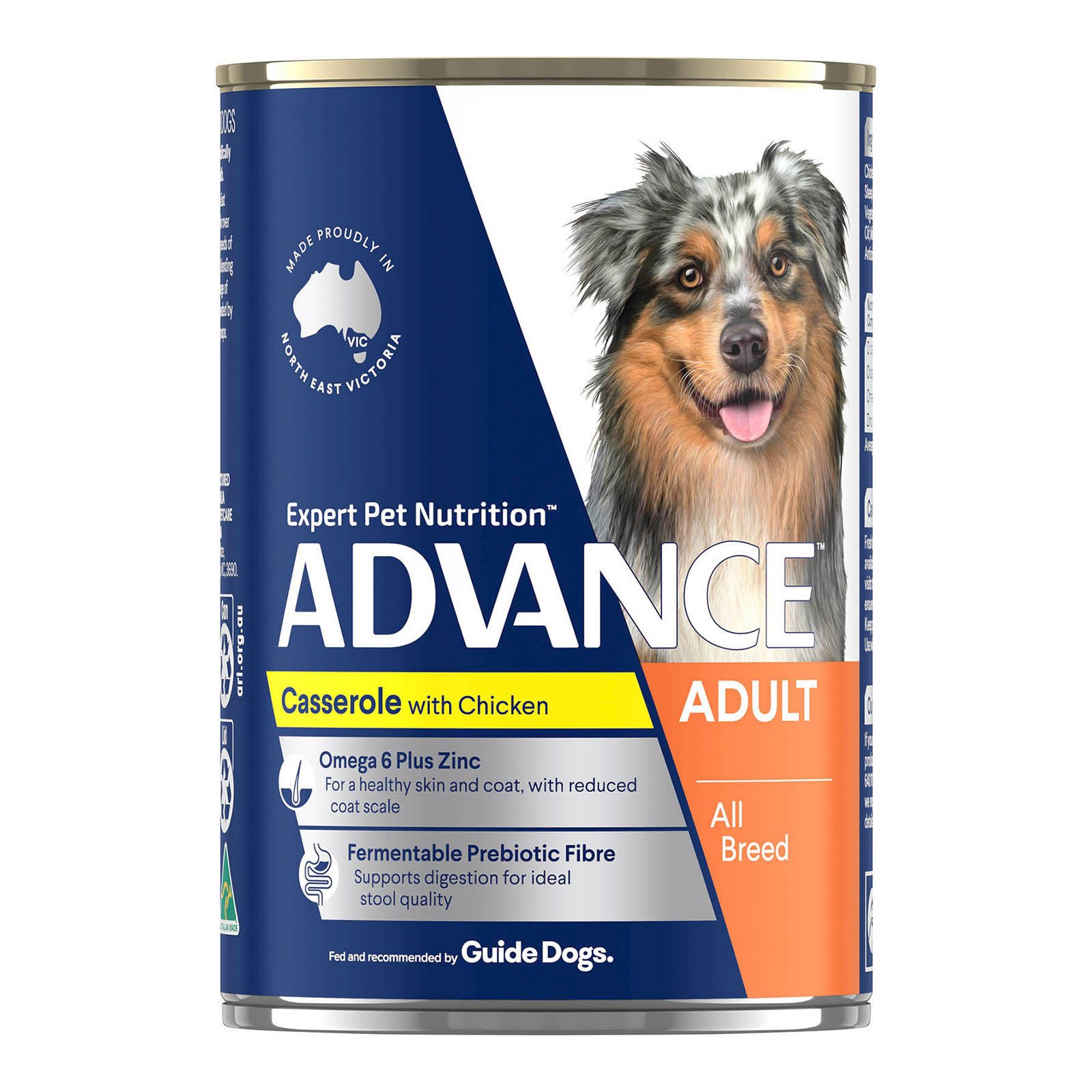 Advance Adult Dog All Breed Casserole with Chicken Cans 400 Gm