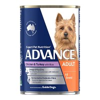 Advance Chicken, Turkey & Rice All Breed Adult Dog Canned Wet Food 700 gm