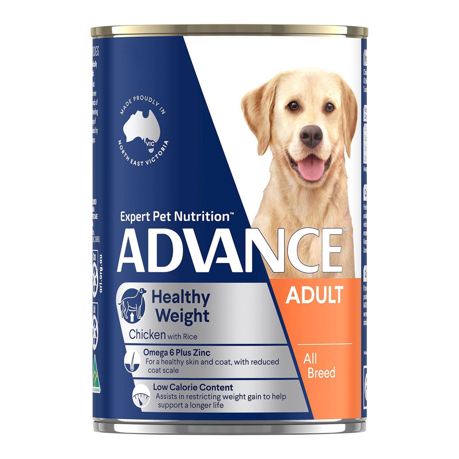 Advance Adult Dog Weight Control All Breed with Chicken & Rice Cans 700 Gm