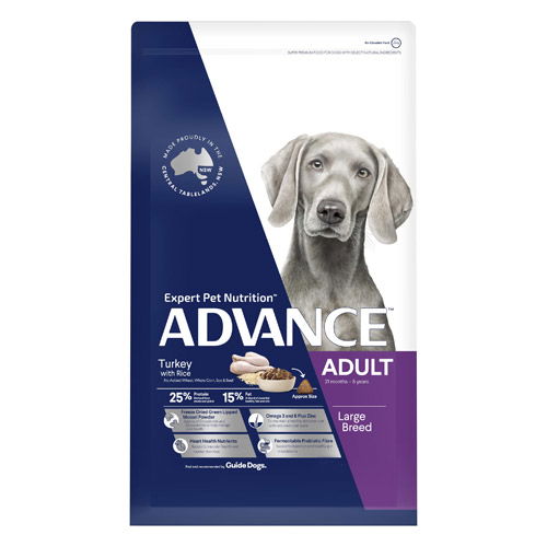 Advance Adult Large Breed Turkey with Rice Dry Dog Food