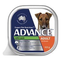 Advance Single Serve Adult Wet Food Lamb with Rice 100g*12