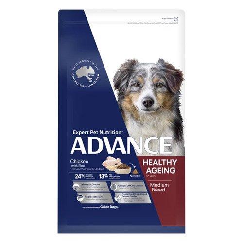 Advance Healthy Ageing Medium Breed Chicken & Rice Dry Dog Food 