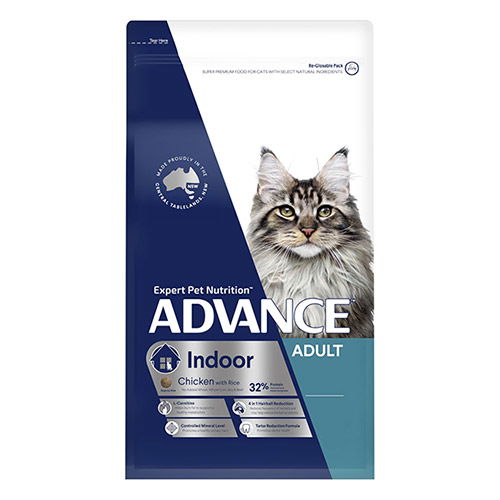 Advance Indoor Adult Chicken with Rice Dry Cat Food