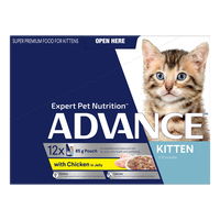 Advance Kitten with Chicken in Jelly Wet Cat Food