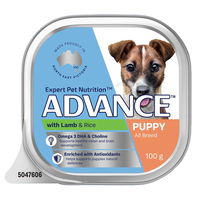 Advance Puppy All Breed with Lamb & Rice Wet Dog Food 100gm