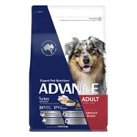 Advance Turkey With Rice Medium Breed Adult Dog Dry Food 