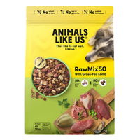 Animals Like Us RawMix50 with Grass-Fed Lamb Dry Dog Food