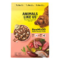 Animals Like Us RawMix50 with Ocean Fish Dog Food