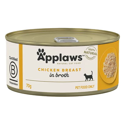 Applaws Natural Chicken Breast in Broth Wet Cat Food