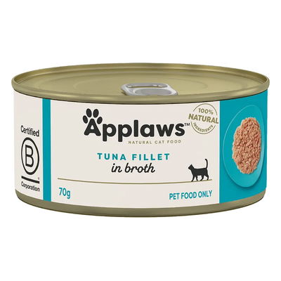 Applaws Natural Tuna Fillet in Broth Wet Cat Food