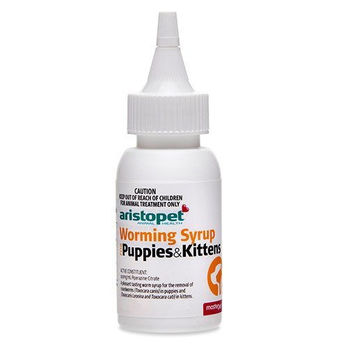 Aristopet Worming Syrup For Kittens/Puppies