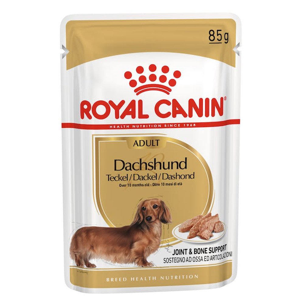 Royal Canin Dachshund Adult Loaf Pouches Wet Dog Food