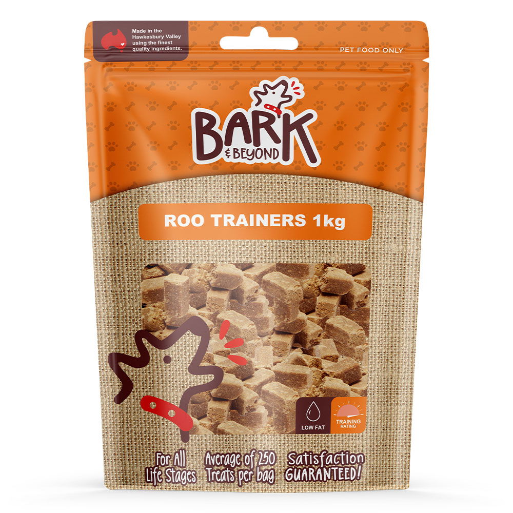 Bark & Beyond Kangaroo Trainers Dog Treats