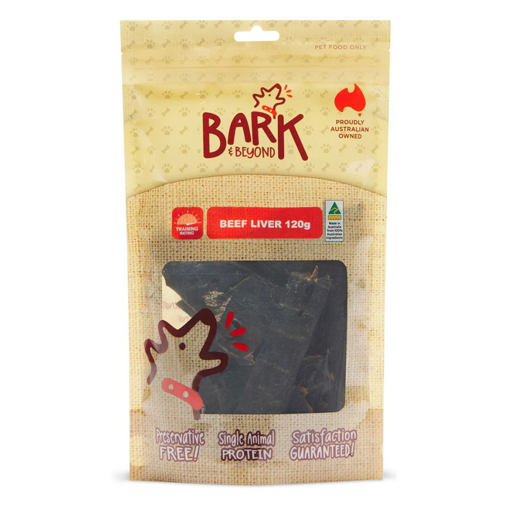 Bark & Beyond Beef Liver Dog Treats