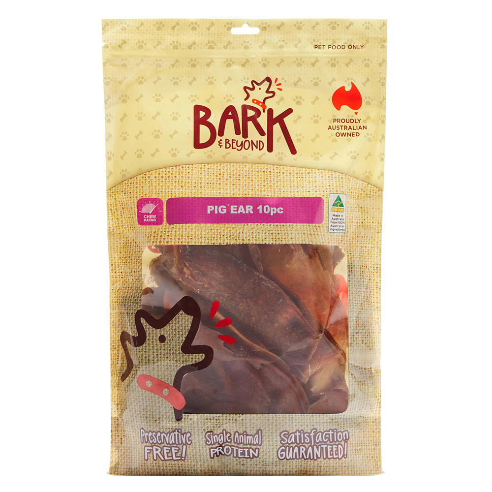 Bark & Beyond Pig Ears Dog Treats