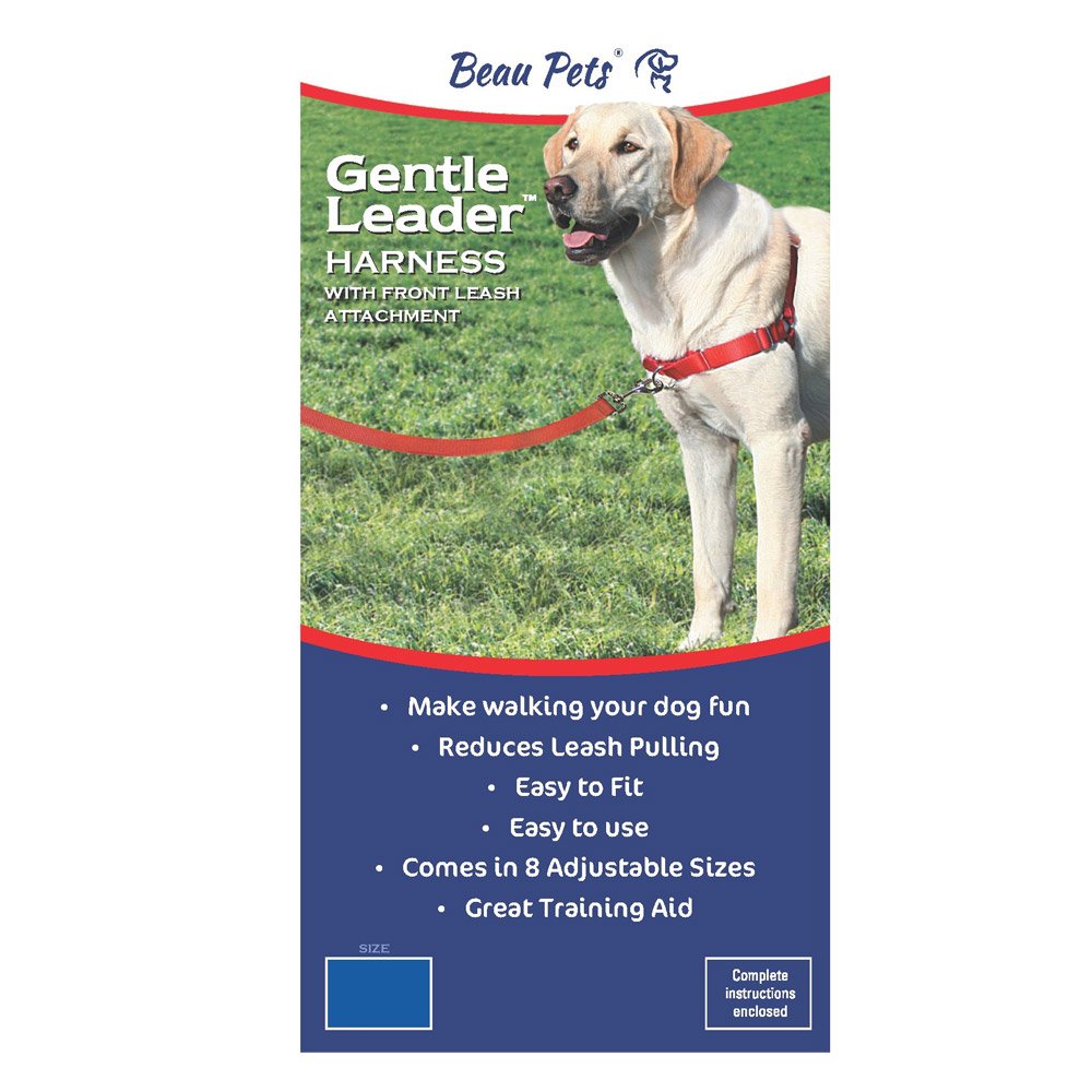Beau Pets Gentle Leader Harness - Blue