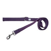 Beau Pets Adjustable Cotton Webbing Lead Purple