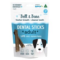 Bell And Bone Dental Sticks Lamb Mint and Manuka Honey for Large Dogs