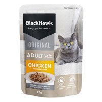 Black Hawk Original Chicken in Gravy Wet Cat Food 85 Gms