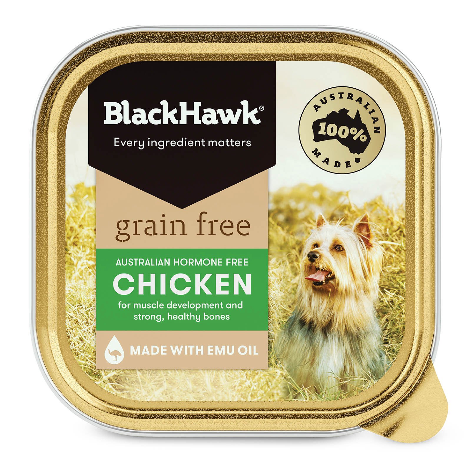 Black Hawk Grain Free Chicken Canned Wet Dog Food 