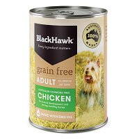Black Hawk Grain Free Chicken Adult Dog Canned Wet Food 400 gm