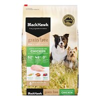 Black Hawk Grain Free Chicken Adult Dog Dry Food  