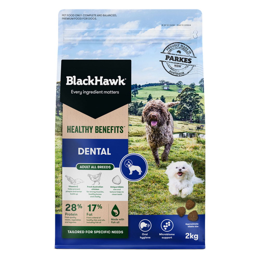 Black Hawk Healthy Benefits Dental Adult Dry Dog Food