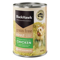 Black Hawk Grain Free Adult Chicken Wet Dog Food 400gm