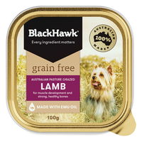 Black Hawk Grain Free Adult Lamb Wet Dog Food 100gm