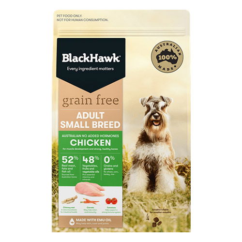 Black Hawk Grain Free Adult Small Breed Chicken Dry Dog Food