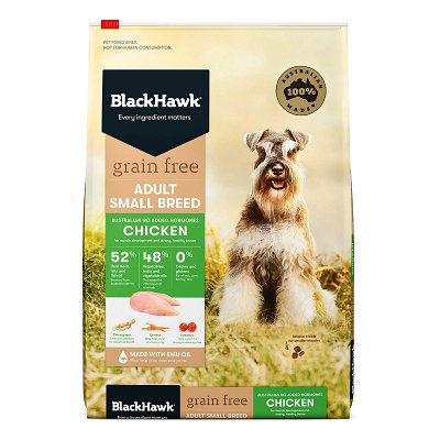 Black Hawk Grain Free Chicken Small Breed Adult Dog Dry Food