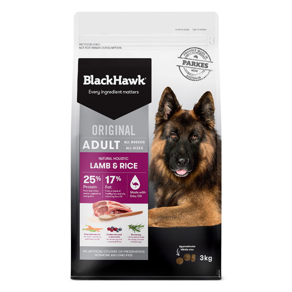 Black Hawk Original Adult Lamb & Rice Dry Dog Food