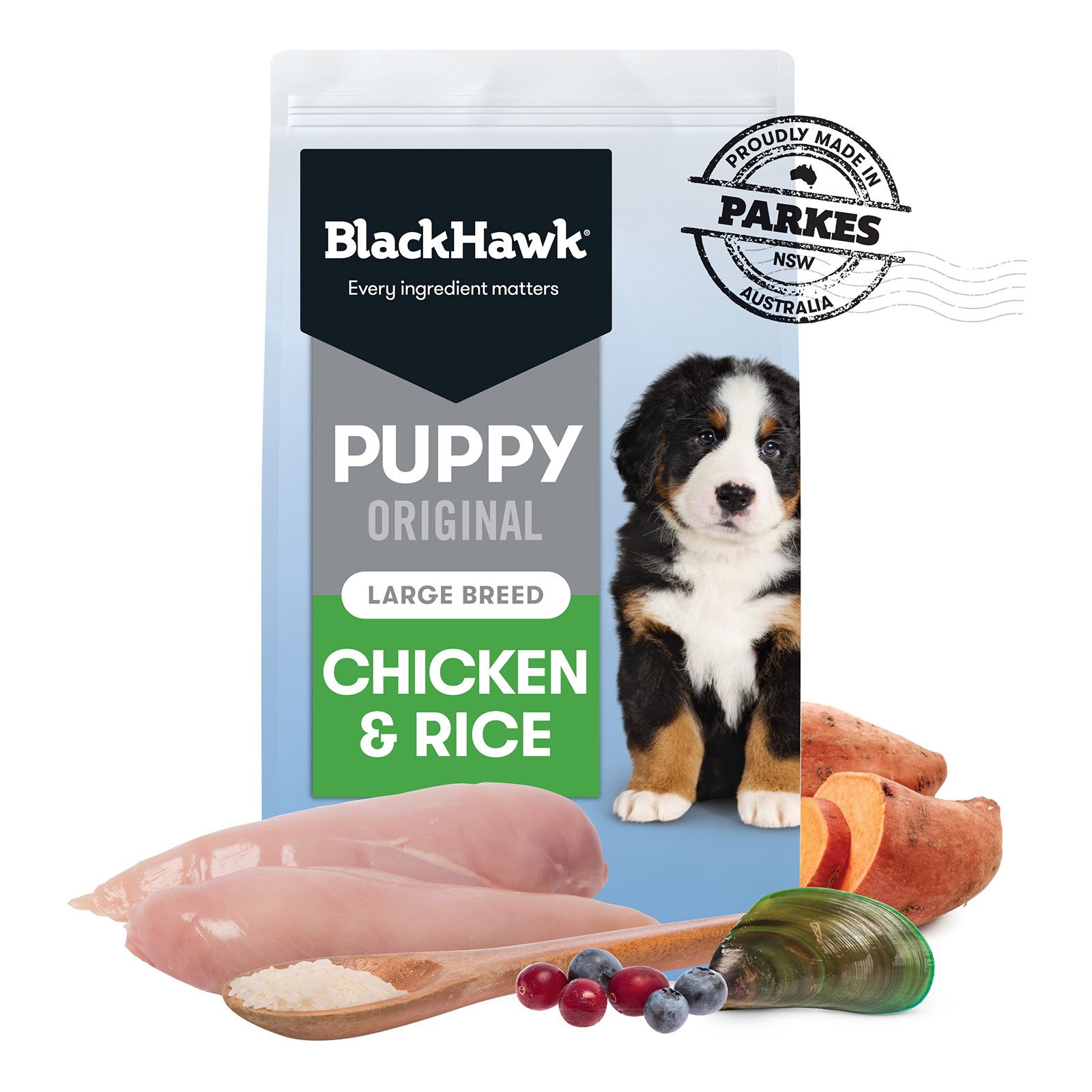 Black Hawk Puppy Original Large Breed Chicken and Rice