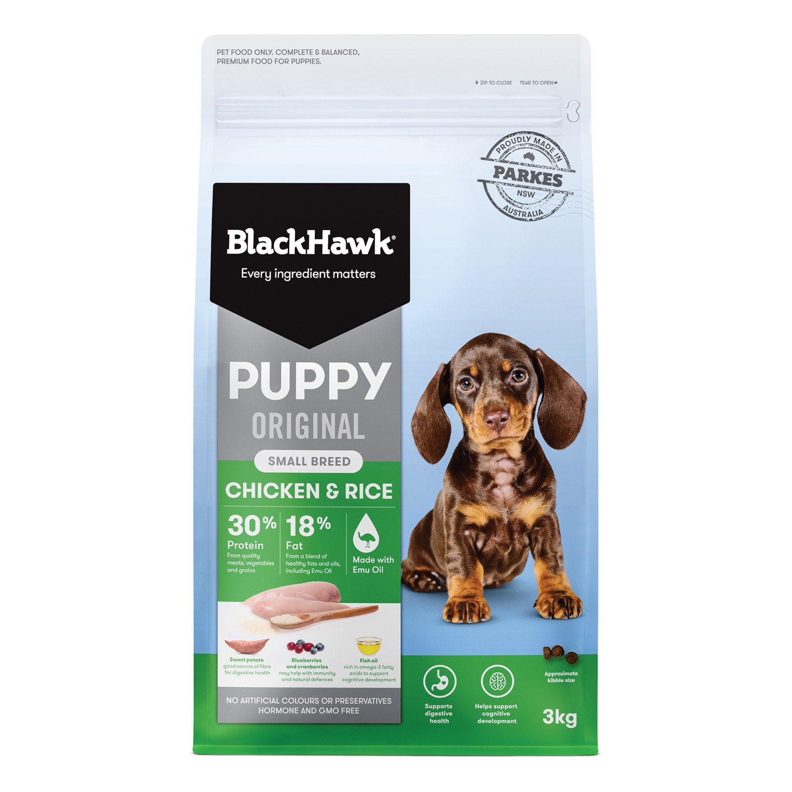 Black Hawk Puppy Original Small Breed Chicken and Rice