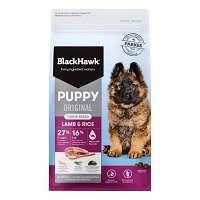 Black Hawk Puppy Original Large Breed Lamb and Rice Dog Dry Food 