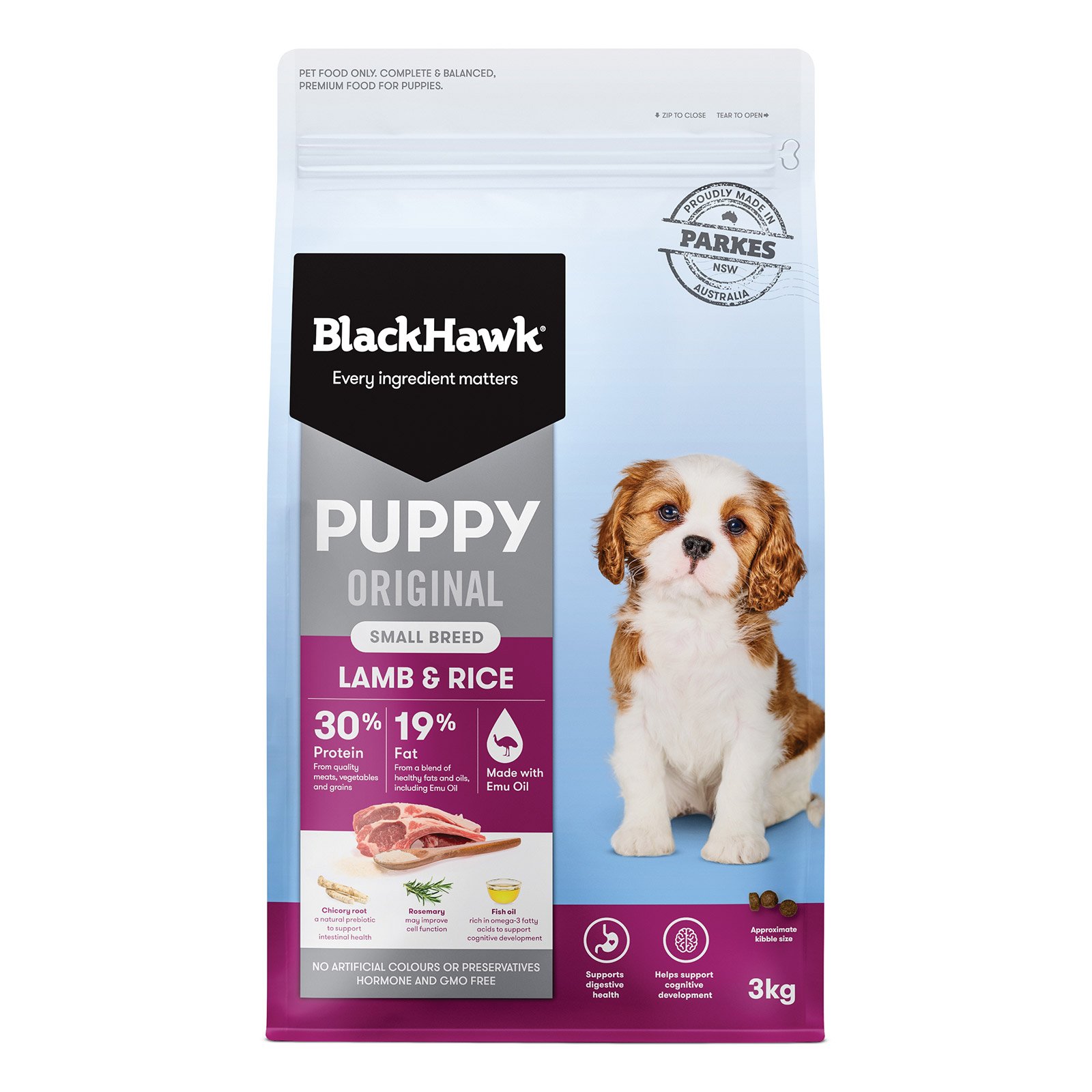 Black Hawk Puppy Original Small Breed Lamb and Rice