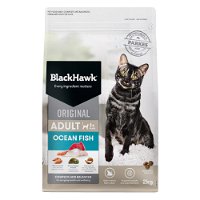 Black Hawk Original Ocean Fish Adult Dry Cat Food 