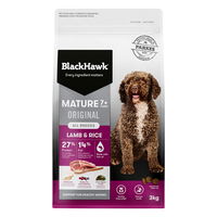 Black Hawk Original Mature 7+ Lamb & Rice Dry Dog Food