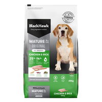 Black Hawk Original Mature 7+ Chicken & Rice Dry Dog Food