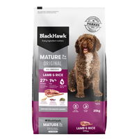 Black Hawk Original Mature 7+ Lamb & Rice Dry Dog Food